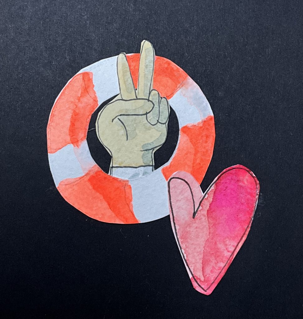 Rettungsring mit Herz