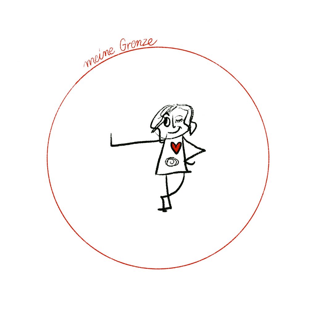 Einen kreis um dich ziehen