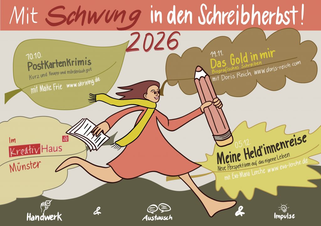 Schreibangebote für den Herbst 2026