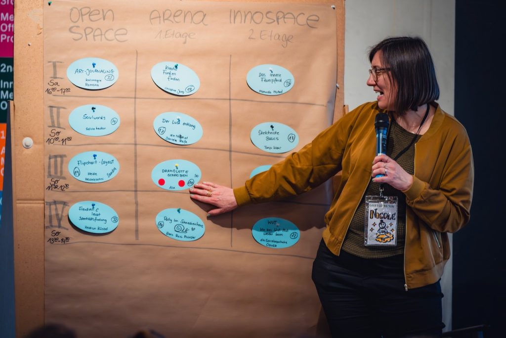 Sessionplan mit "Party im Schneckenhaus